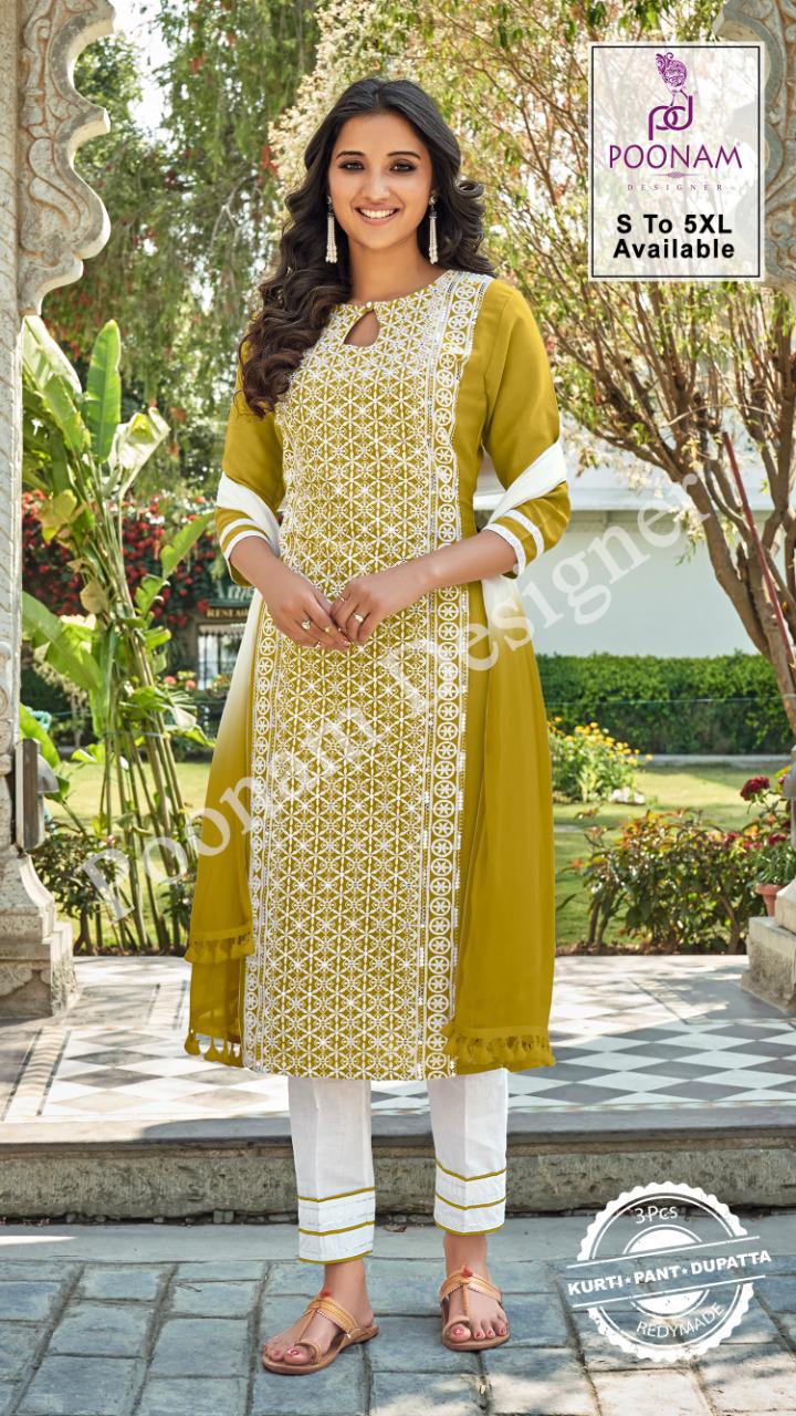 Chitra 1001 Printed Long Designer Kurtis Catalog - The Ethnic World