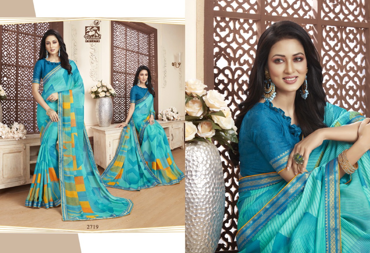 Vishal Saree Damore 2484-2495 Series