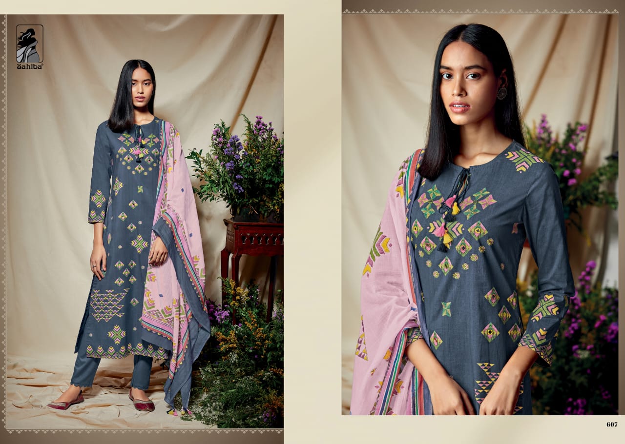 Sahiba cotton hot sale suits 2019