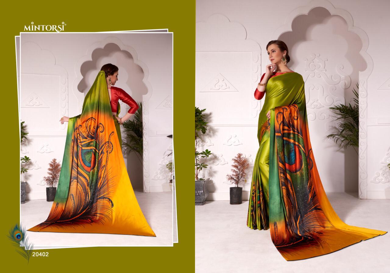 More Pankh Indian Party Wear Saree - Zakarto