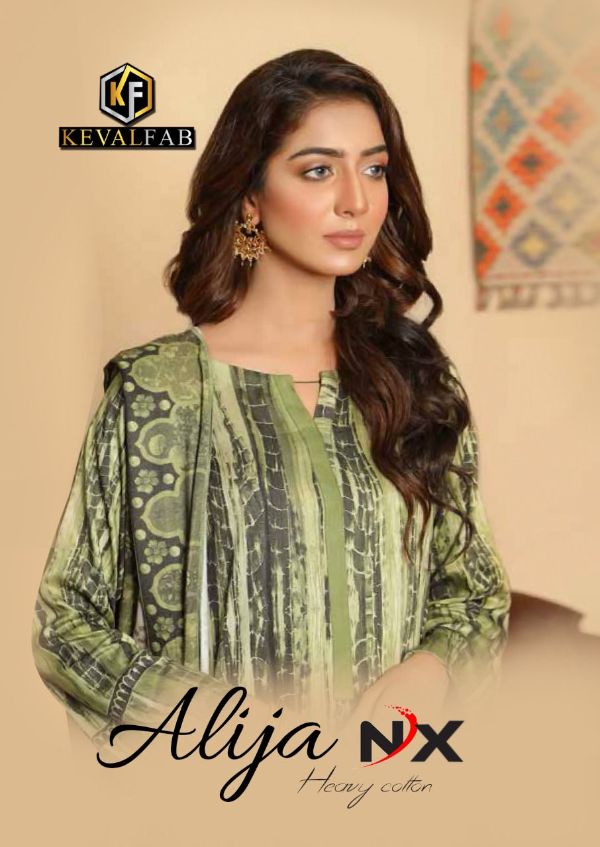 Pakistani Cotton BUNDLE OF 6 WHOLESALE SALWAR SUIT CATALOG Alija- NX BY  KEVAL FAB, Unstitched at Rs 350 in Surat