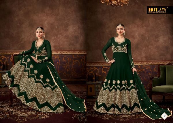PAKEEZAH 2 BY WANNA SUPER FANCY FESTIVE LONG GOWN WITH DUPATTA AND