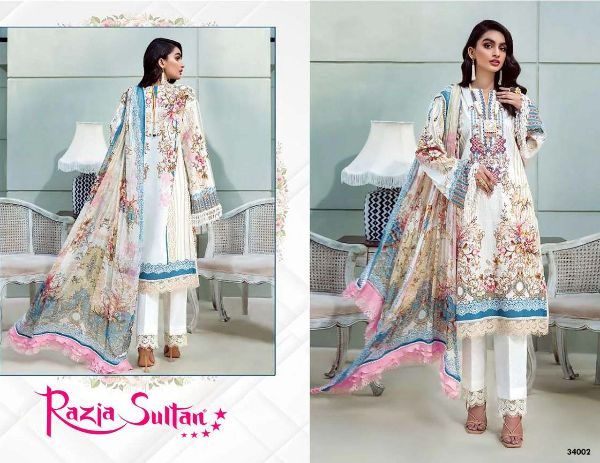 Razia sultan hot sale cotton suit