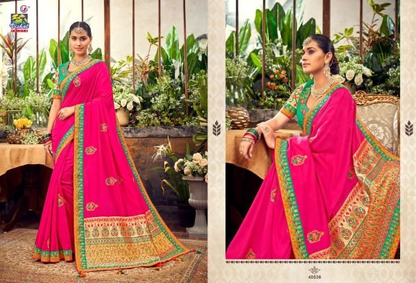 Vishal party wear clearance sarees