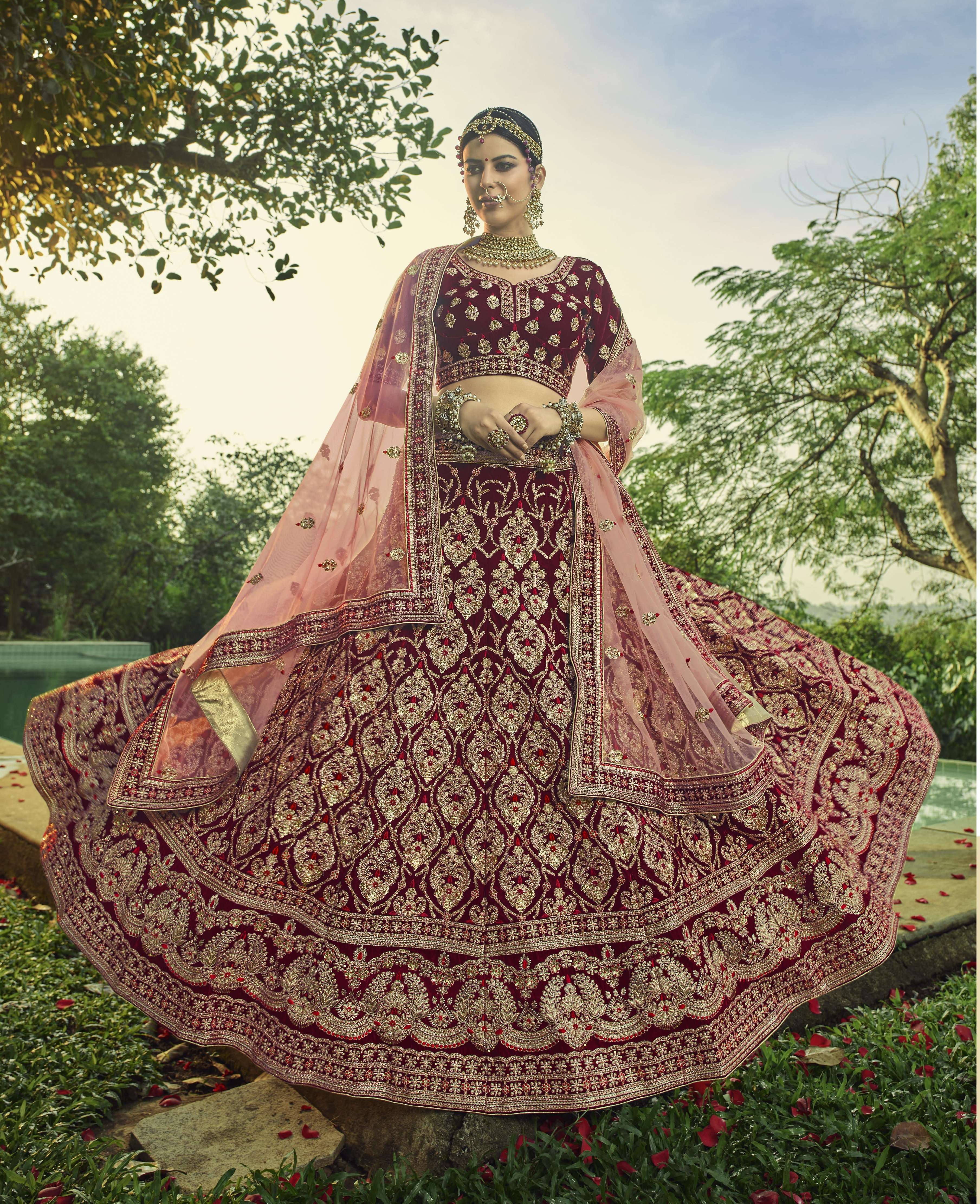 Indian bridal cheap designer lehenga