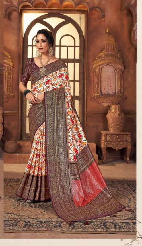 Banarasi Silk Saree- Buy Pure Banarasi Saree Online – FashionVibes