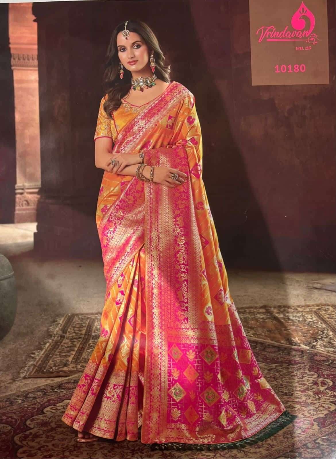 royal presents vrindavan vol 25 10166 to 10180 series designer silk sarees collection at wholesale price 14 2022 07 20 15 18 08