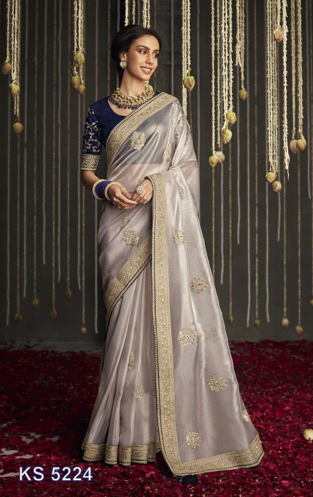 Fancy wedding 2024 saree collection