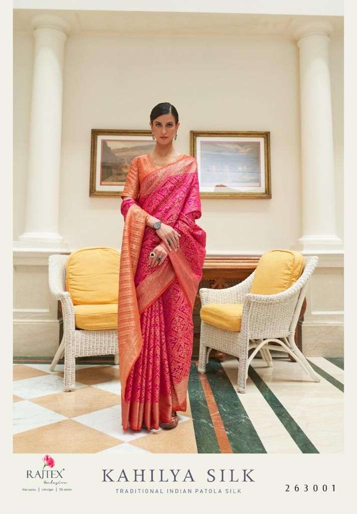 Rewaa Padmavat Exclusive Patola Silk Saree Collection: Textilecatalog