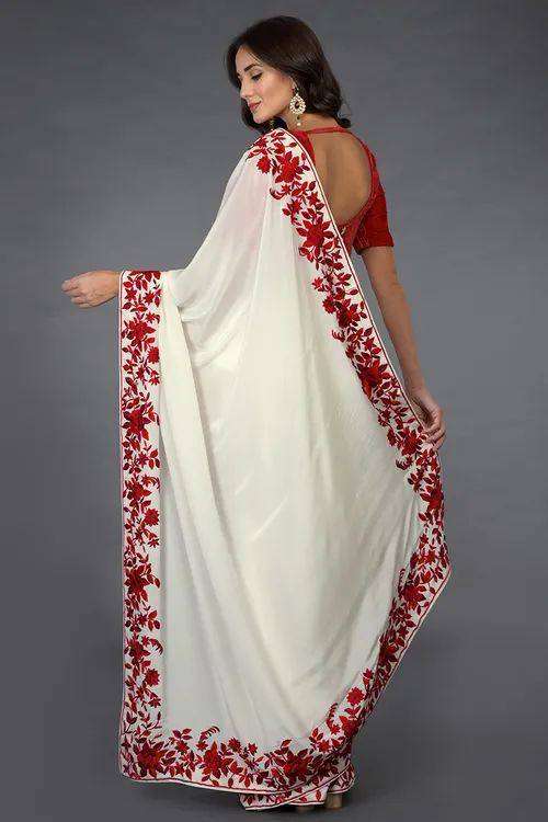 Durga puja 2024 ka new saree