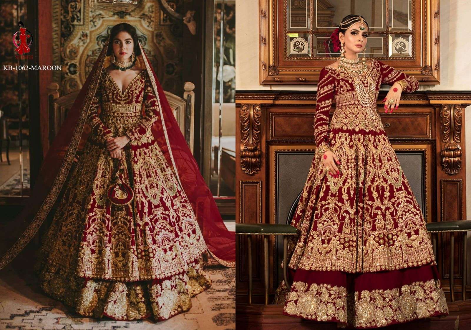 Bridal Traditional Lehenga Choli | Marriage Engagement Wedding Outfit