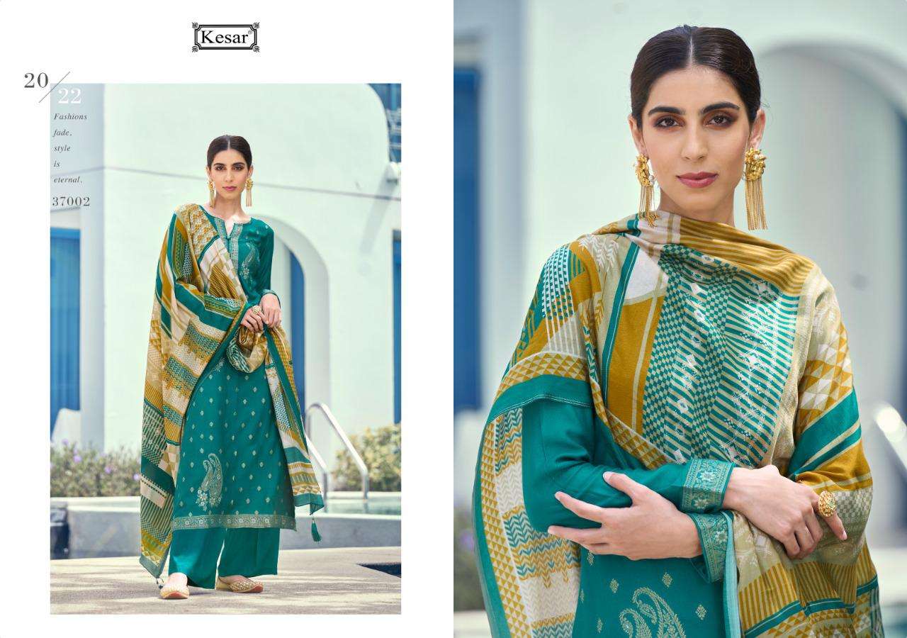 Kesar Karachi Launch Zara Pashmina Digital Print Salwar Suits At Wholesale  Rate at Rs 910 | Digital Printed Suit in Surat | ID: 23156993512