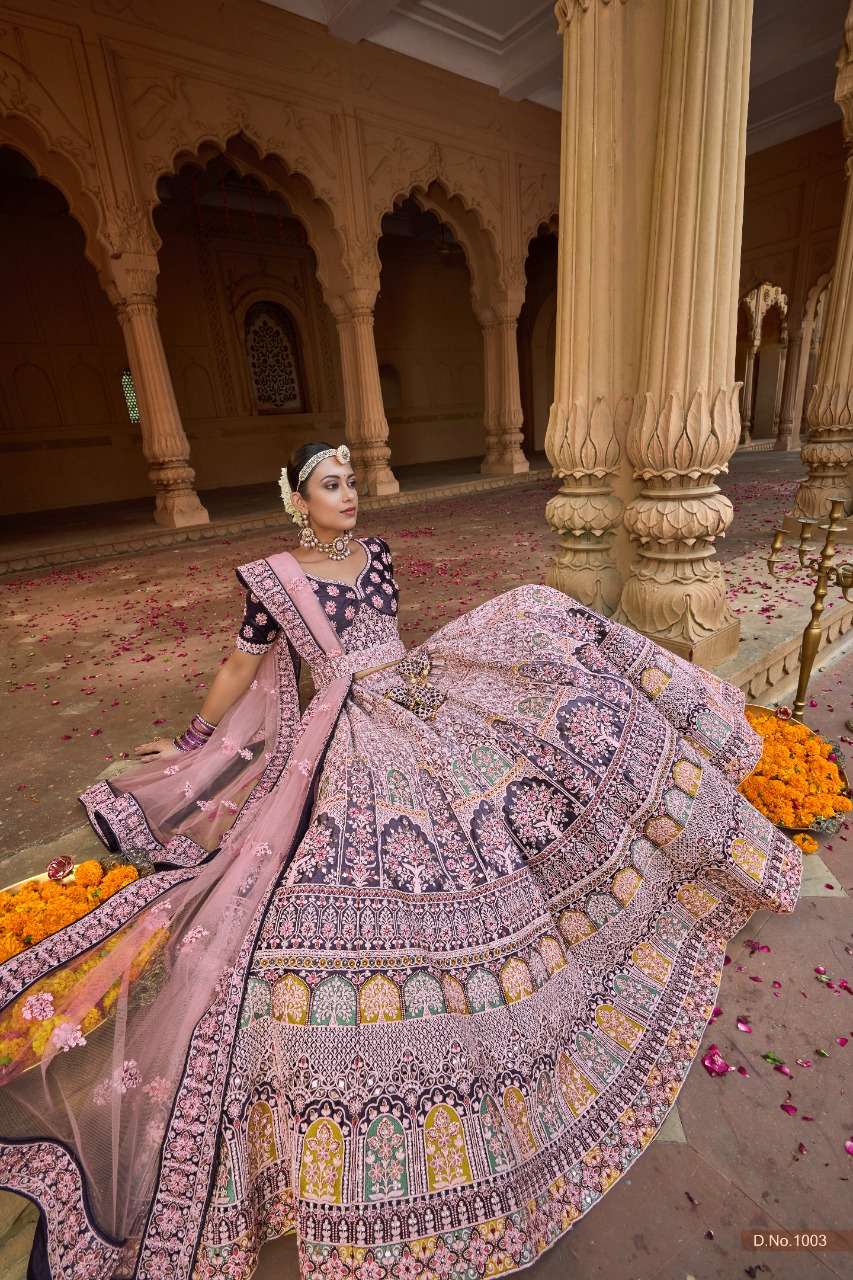 balaji emporium presents 1003 design purple bridal lehenga choli collection at wholesale price 3283 2 2022 10 03 14 32 31