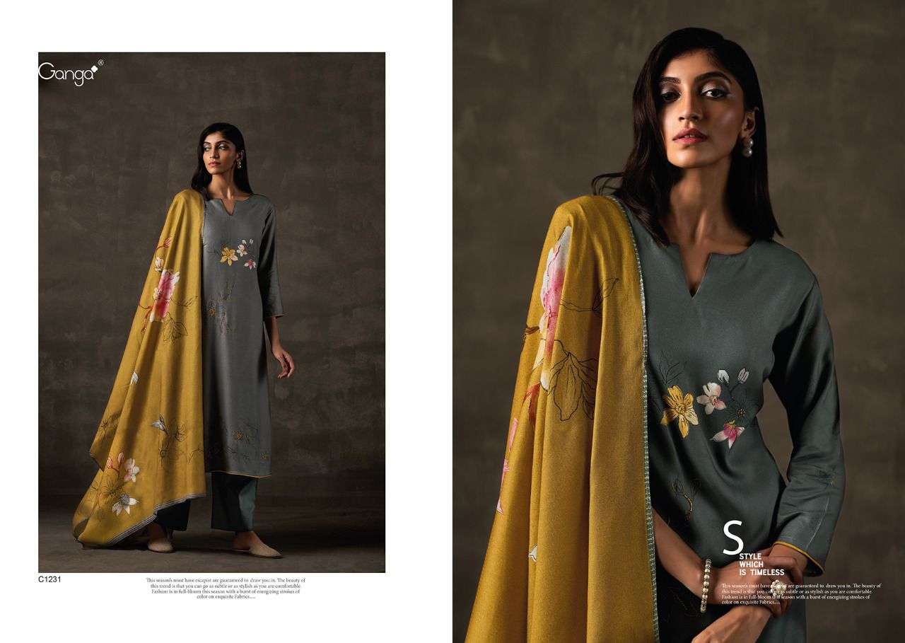SKT Winter Season Pashmina Collection Salwar Suit Catalog 8 Pcs -  Suratfabric.com