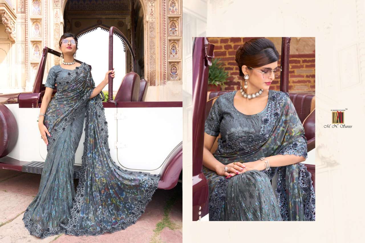 Ladies Synthetic Saree in Lucknow at best price by V K Textiles - Justdial