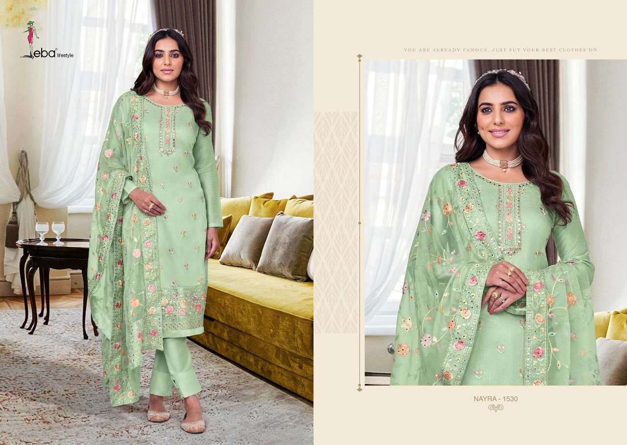 EIRA VOL-6 WOMEN DESIGNER GEORGETTE HEAVY EMBROIDERED PANT SUIT
