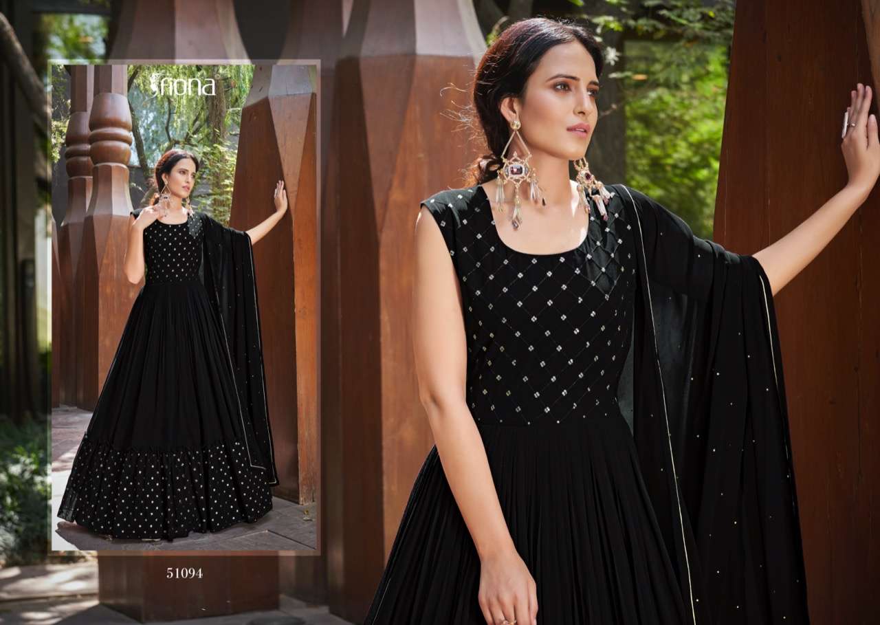 Fiona Sachi New Stylish Georgette Embroidered Ready Made Collection