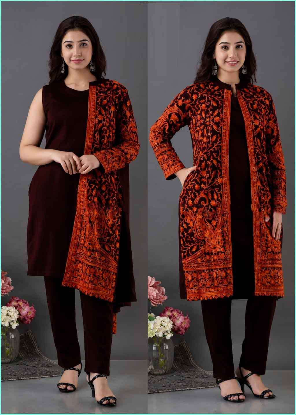 Fashion Forward Hang N Hold's Jacquard Woolen Kurti Collection at Rs 800 |  Ladies Winter Kurti in Ludhiana | ID: 2852878233133