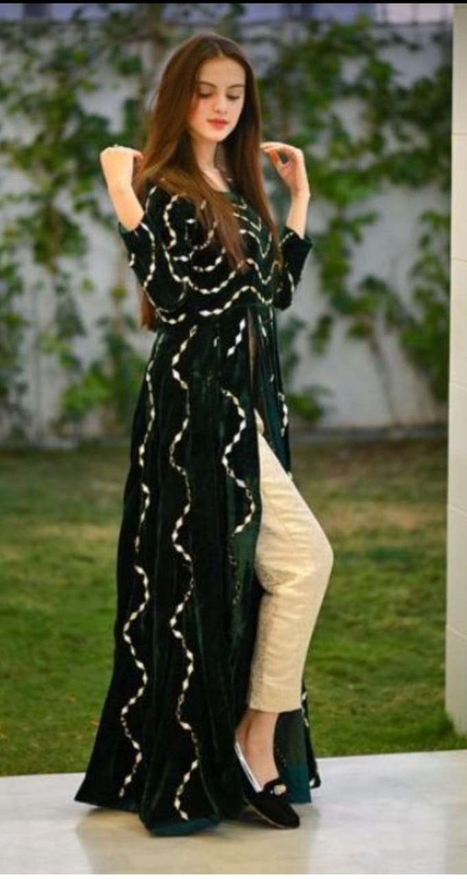 stylish and designer kurti dress design very easy cutting and stitching. -  YouTube