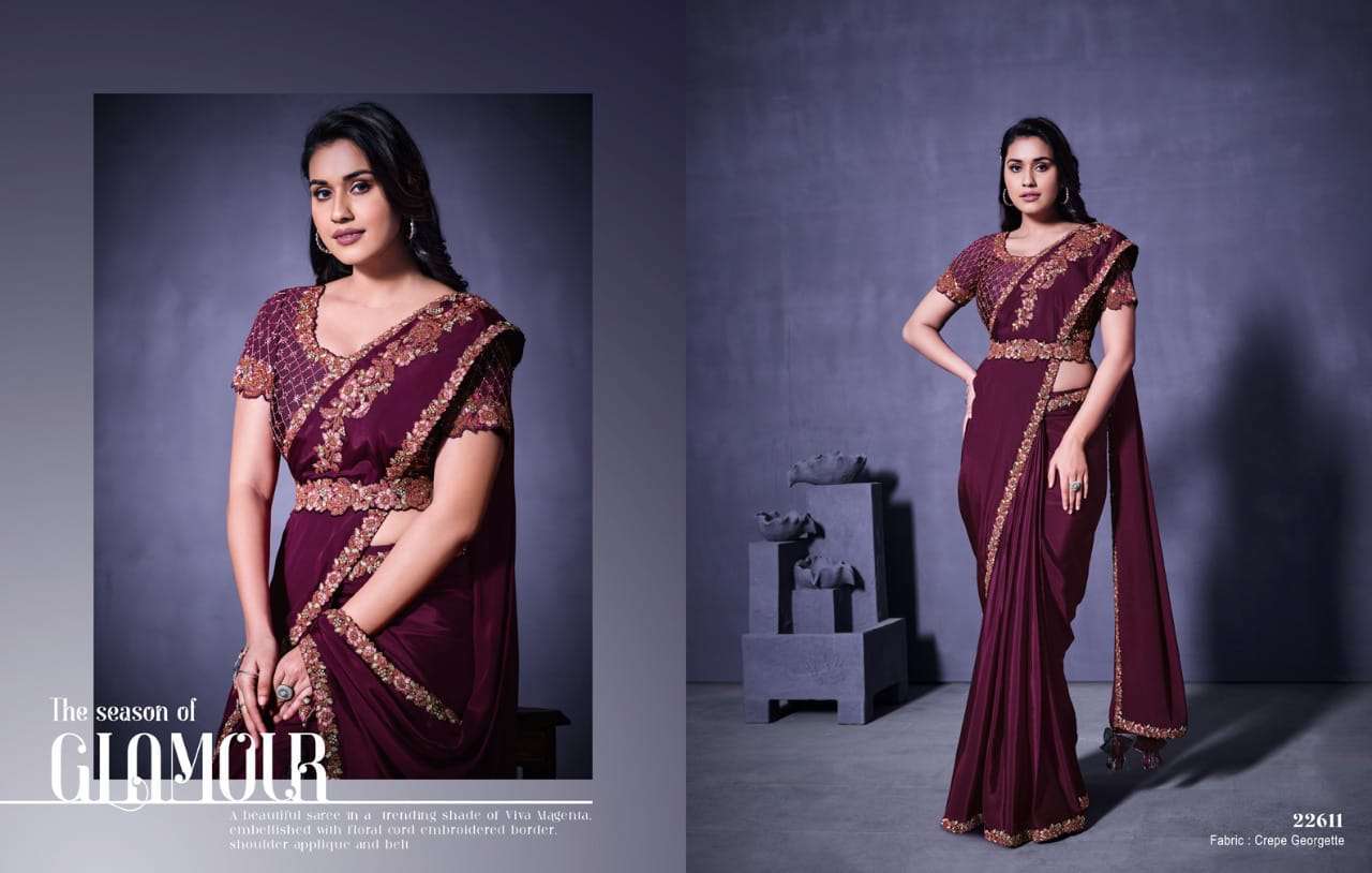 Draped in Elegance: Unveiling the Latest Trends in Party Wear Sarees | by  Zari Jaipur | Jan, 2024 | Medium