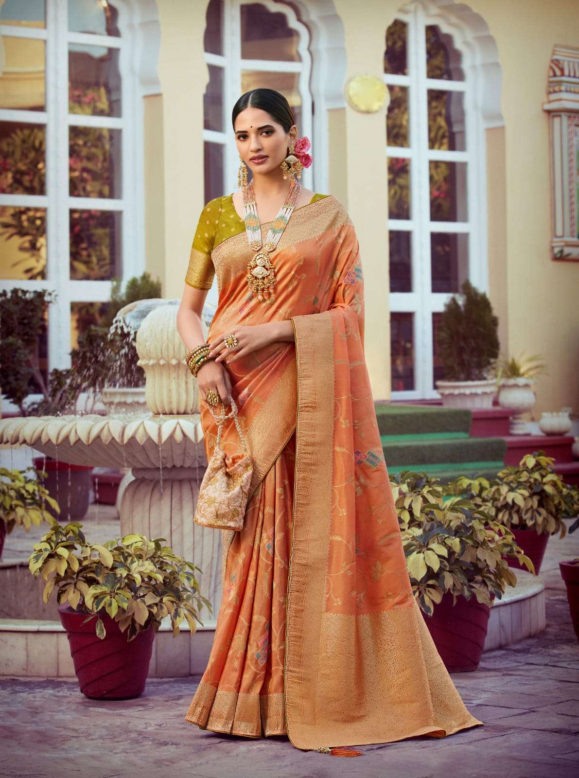 Buy Kerala Cotton Saree, Hand Painted Kerala Saree, Sari With Blouse, Zari  Border Saree, South Indian Handpaint Saree, Women Wedding Wear Sari 3  Online in India - Etsy