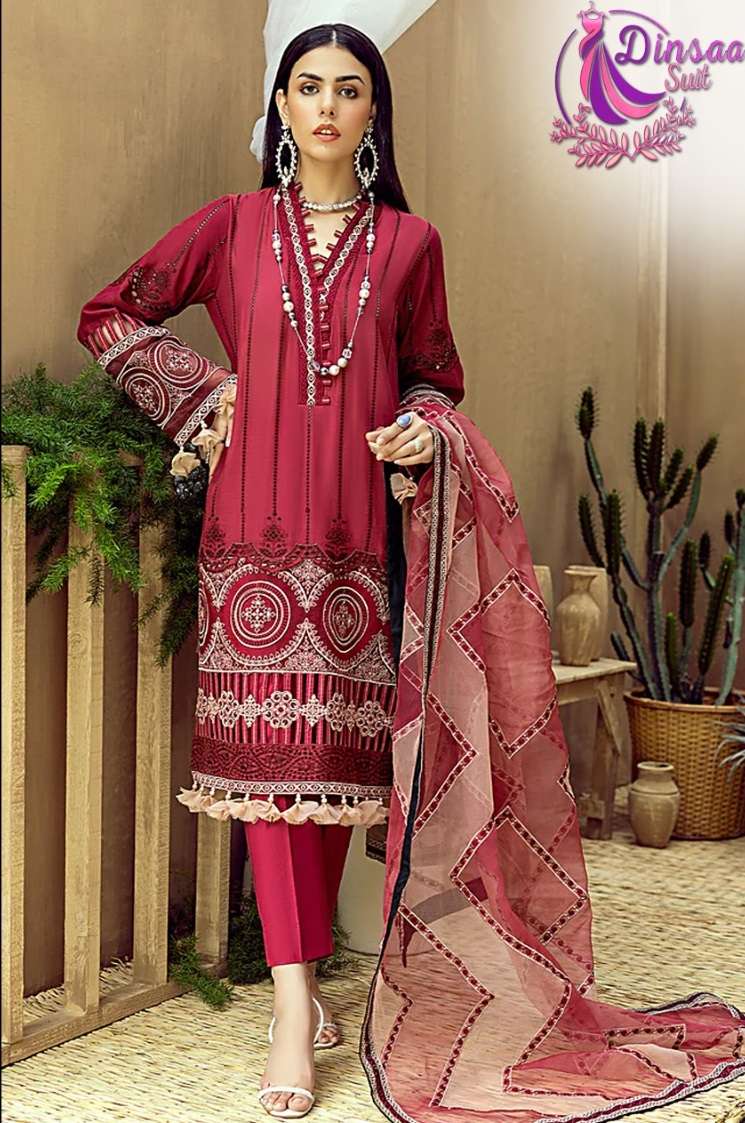 Serene Present Adan Libas Ravia Vol 3 Pakistani Dress Material In Wholesale  Rate In Surat - Sai