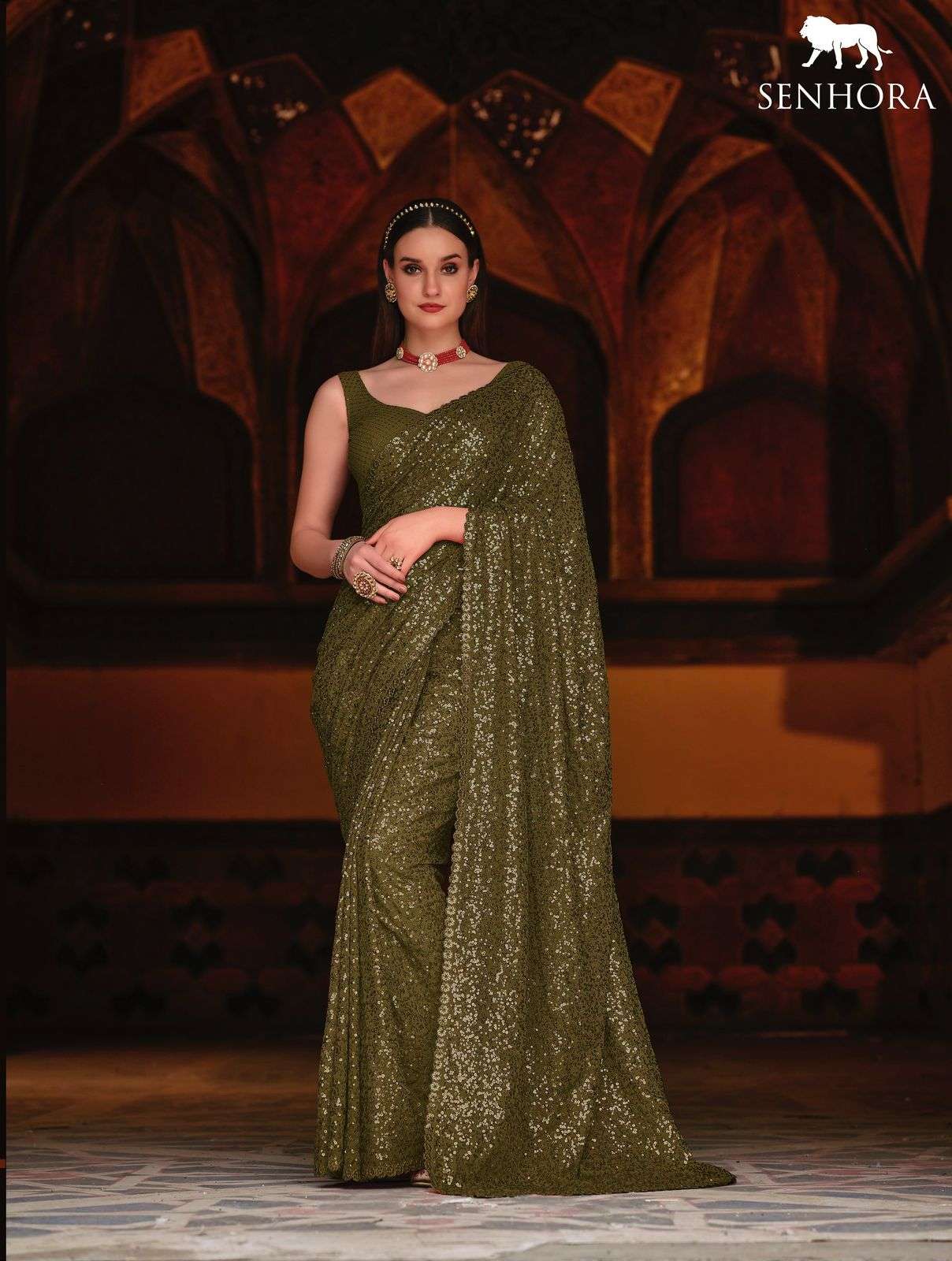 Best designer discount party wear sarees