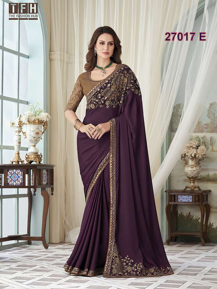 Saroj Hemavati Occasional Fancy New Designer Saree Collection:  Textilecatalog