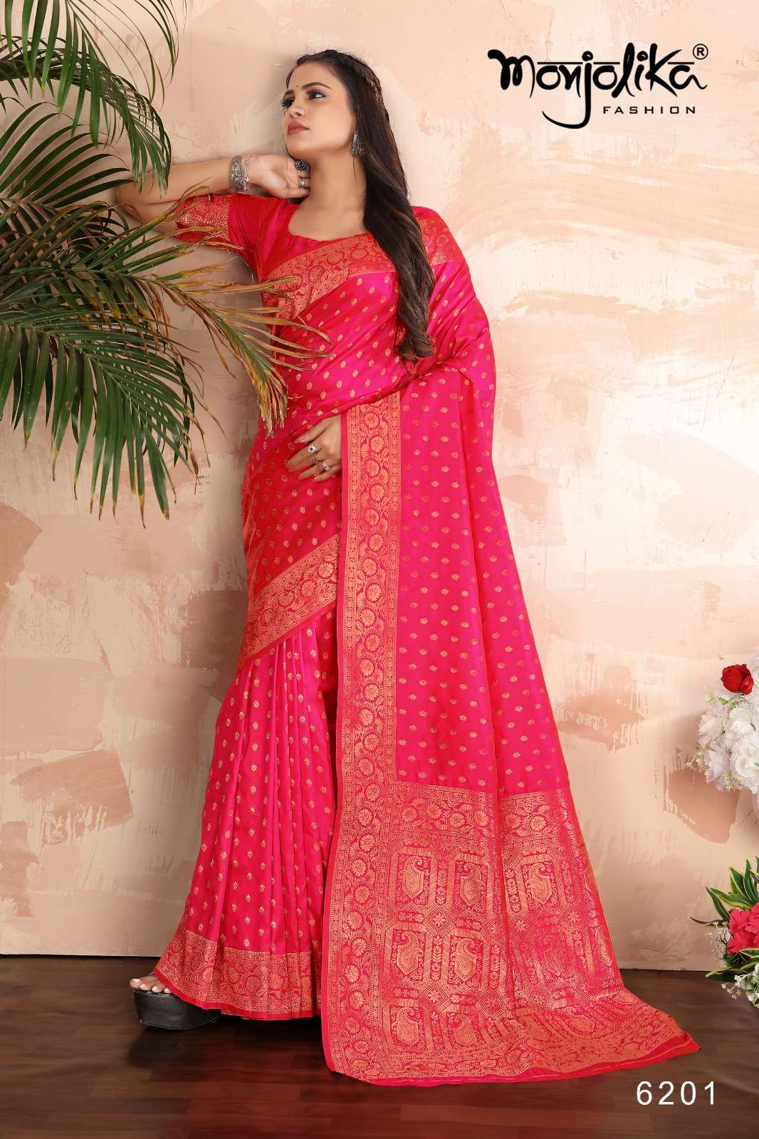 Mast Banarasi Silk Festival Saree, Pattern : Attractive Pattern at Rs 1,499  / Piece in Surat