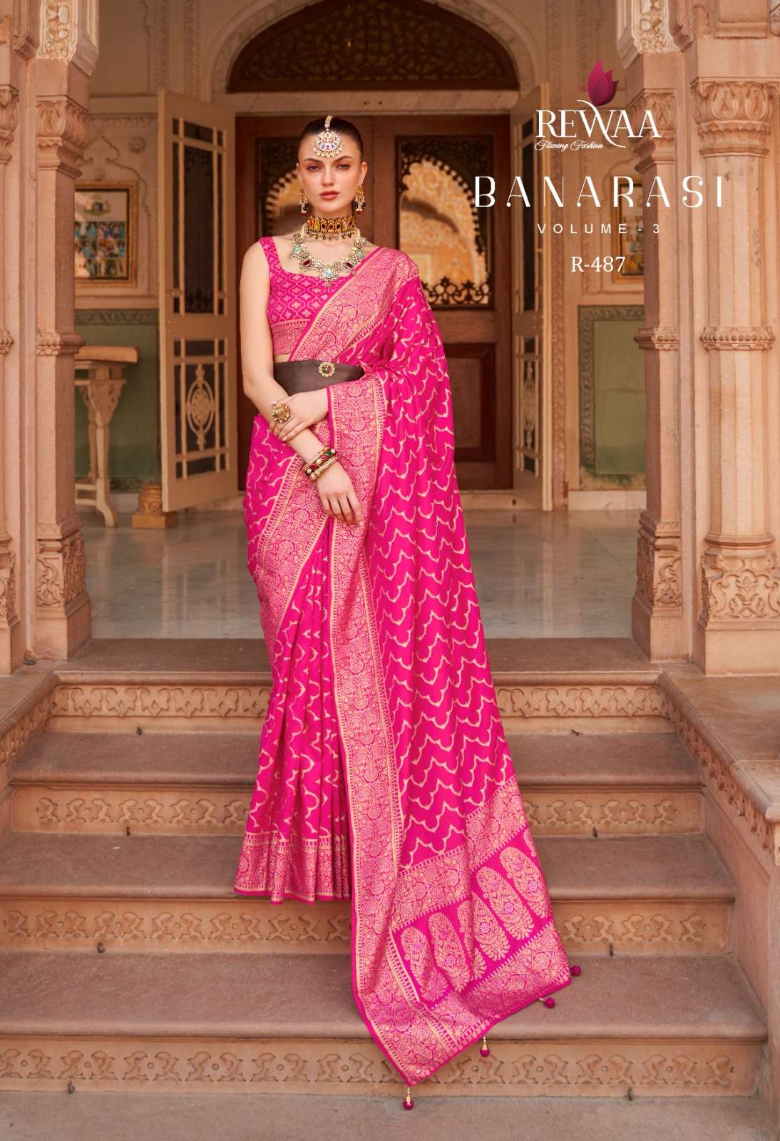 Buy Designer Indian Sarees Online - Sundraii Handmade