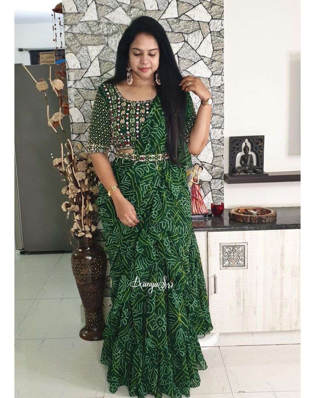 Pin by Priya on Wedding saree collection | Half saree designs, Half saree  lehenga, Bridal blouse designs