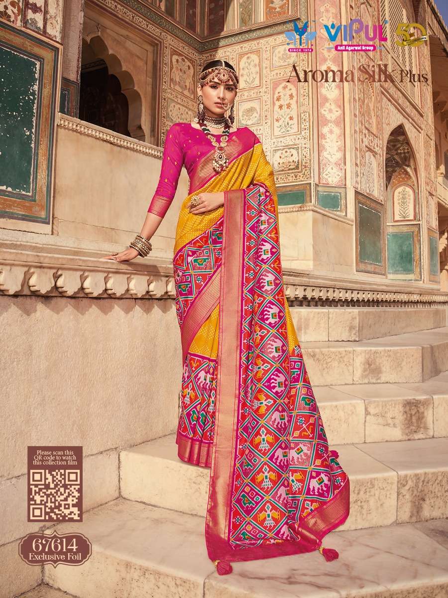 vipul ayaan presents aroma silk vol 2 series latest designer indian partywear saree collection at best wholesale price 1 2023 07 07 11 48 21