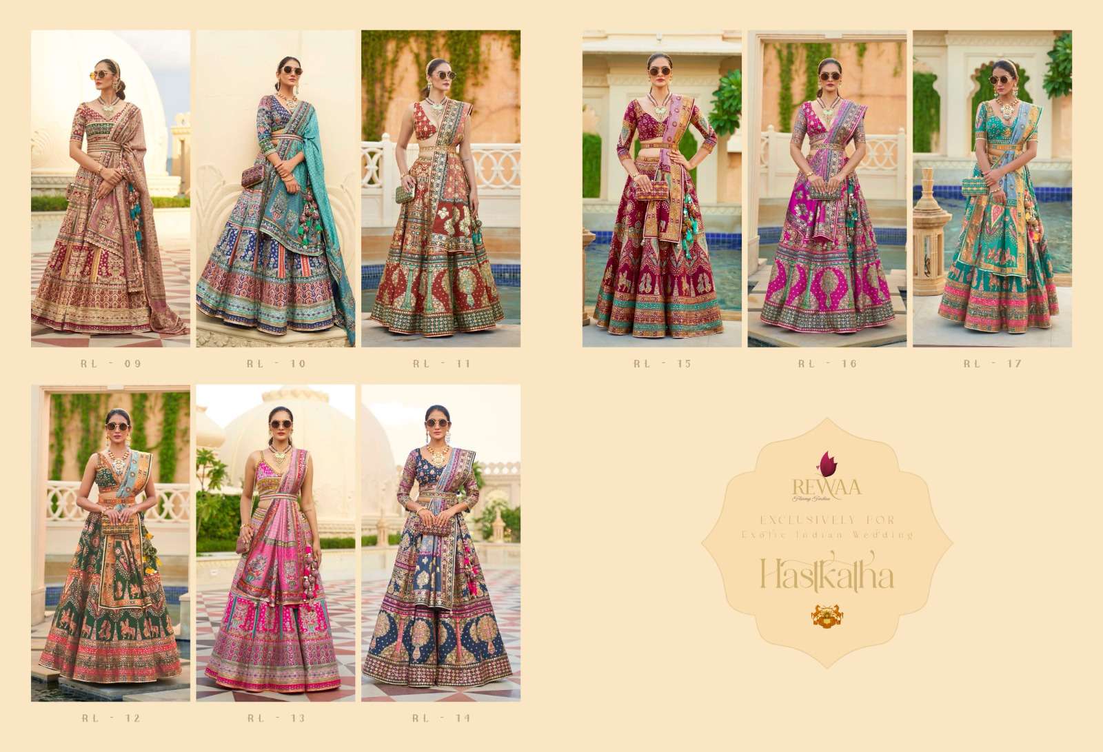 A 2239 Colors Slub Silk Thread Embroidered Traditional Look Party & Wedding  wear Special Bridal Style Designer Lehenga Choli single piece wholesaler  from Surat at Best Price - Full Set - 47500/-