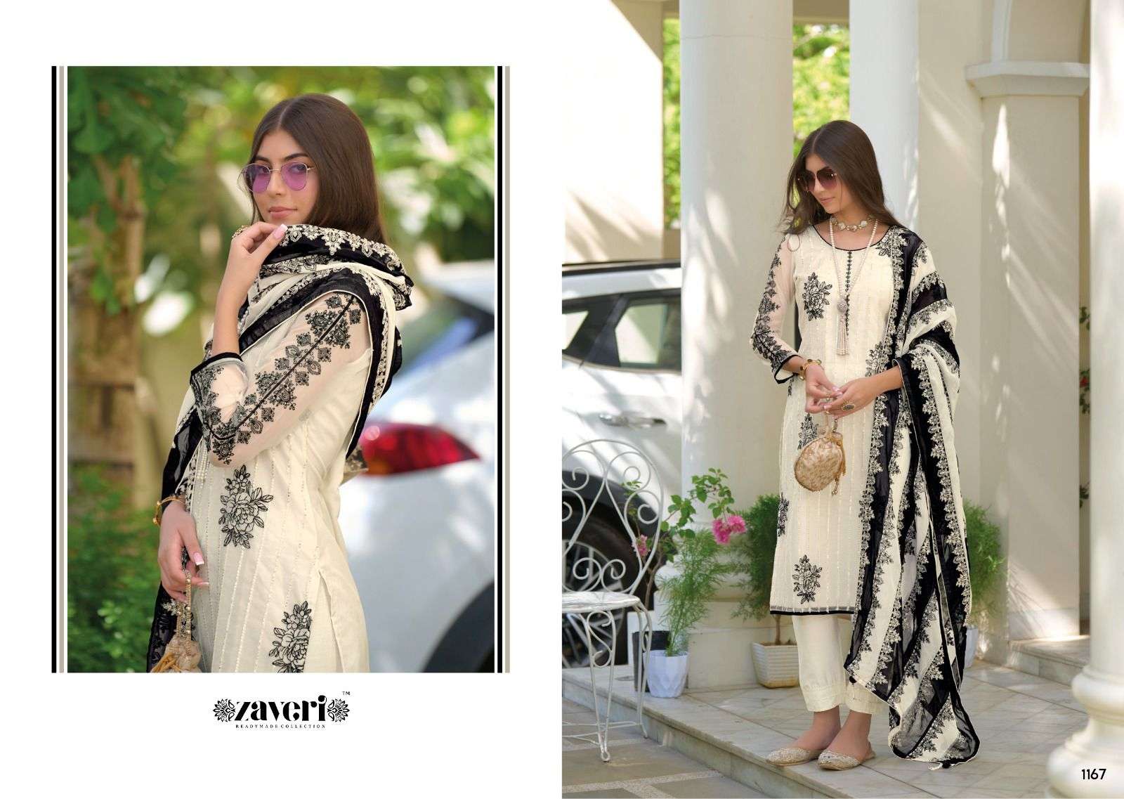Salwar Suits | Omzara | Embroidered pants, Dress measurements, Office wear  women