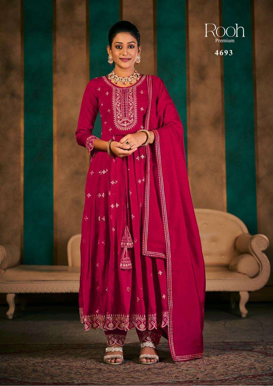 RANGOON ROOH PREMIUM TRADITIONAL PARTY FESTIVAL & WEDDING SILK GOWN ...