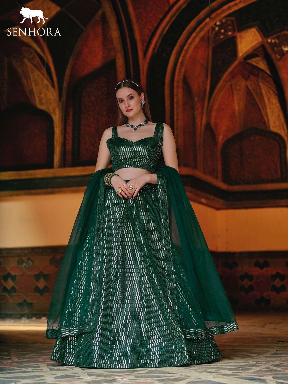 Armadio - Our beautiful client @aishbr looking classy and ethereal in our  stylish royal blue cocktail lehenga shopped from @armadiobangalore . . . .  Armadio Sadashivnagar Address : 34, Sankeys Cross Rd,