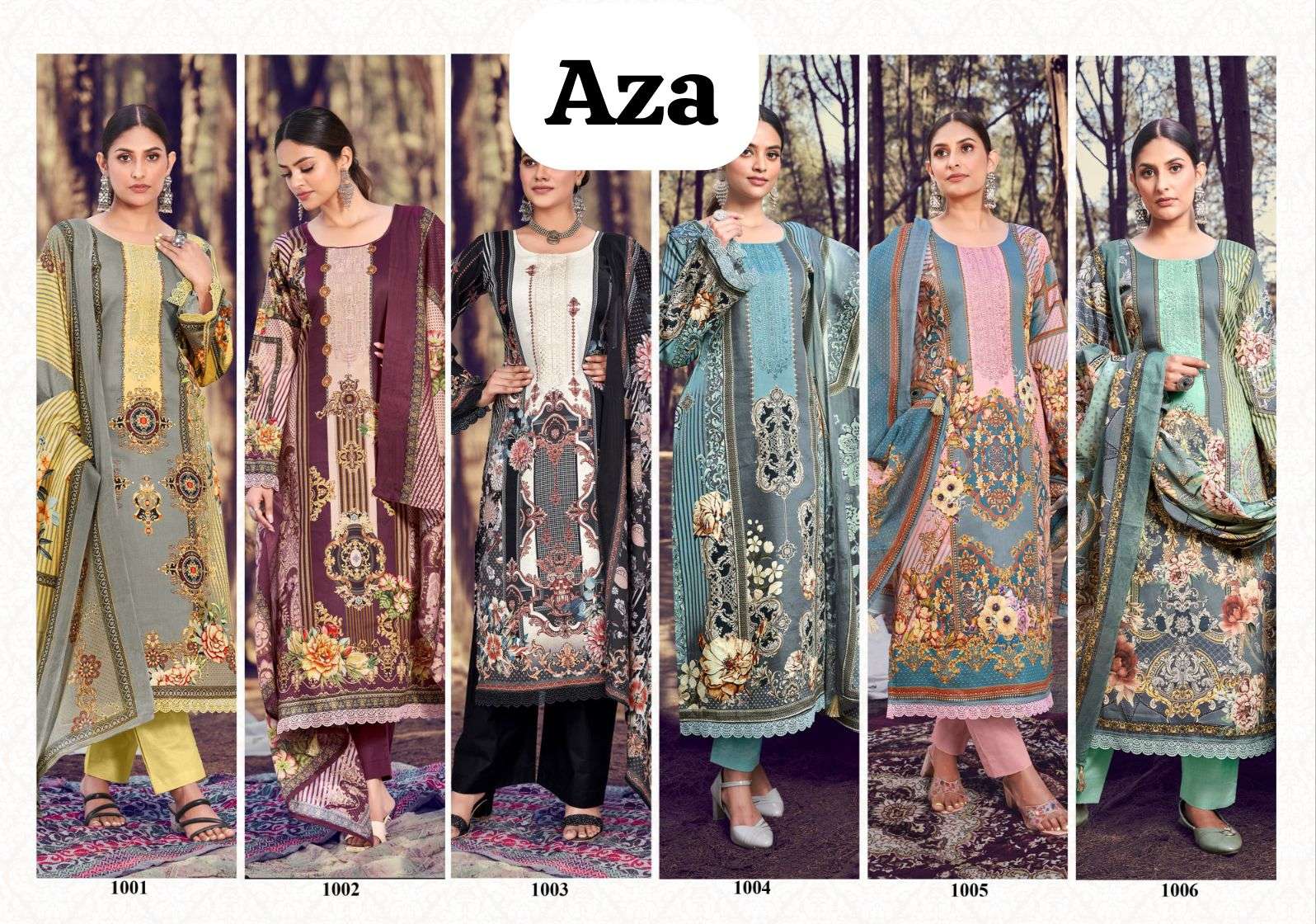 Buy Aza Fashions Women's Georgette & Lycra & Net Salwar Suit  (1570450_M_Pink_Medium) at Amazon.in