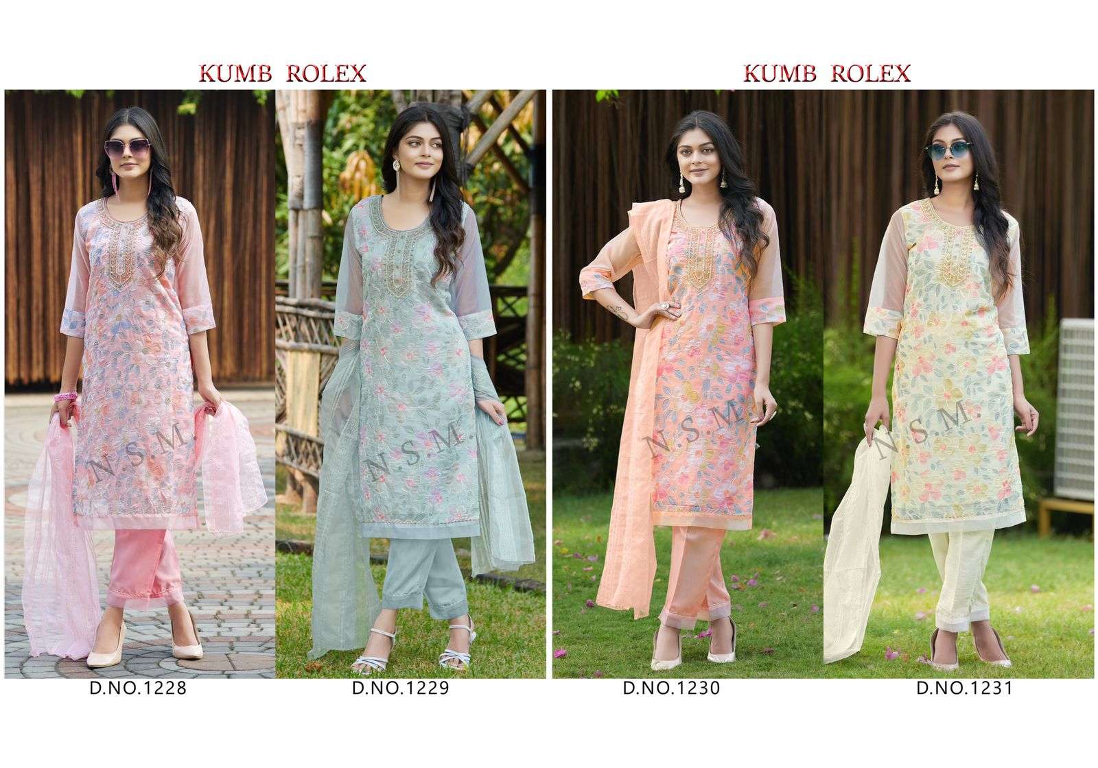 SHRI BALAJI KUMB ROLEX DESIGNER ANARKALI KURTIS