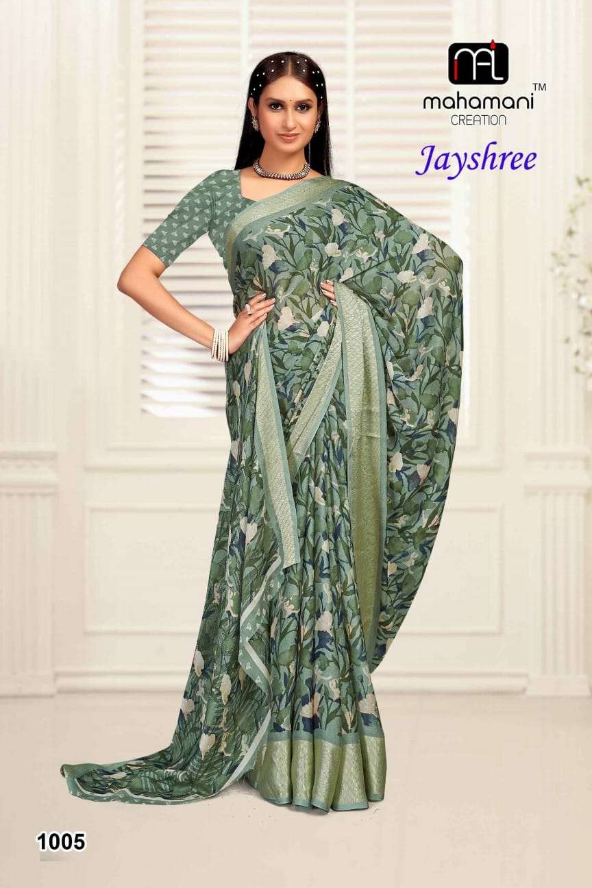 shri balaji emporium creation jayshree zebra border dollmoss printed saree 0 2024 02 15 14 54 35