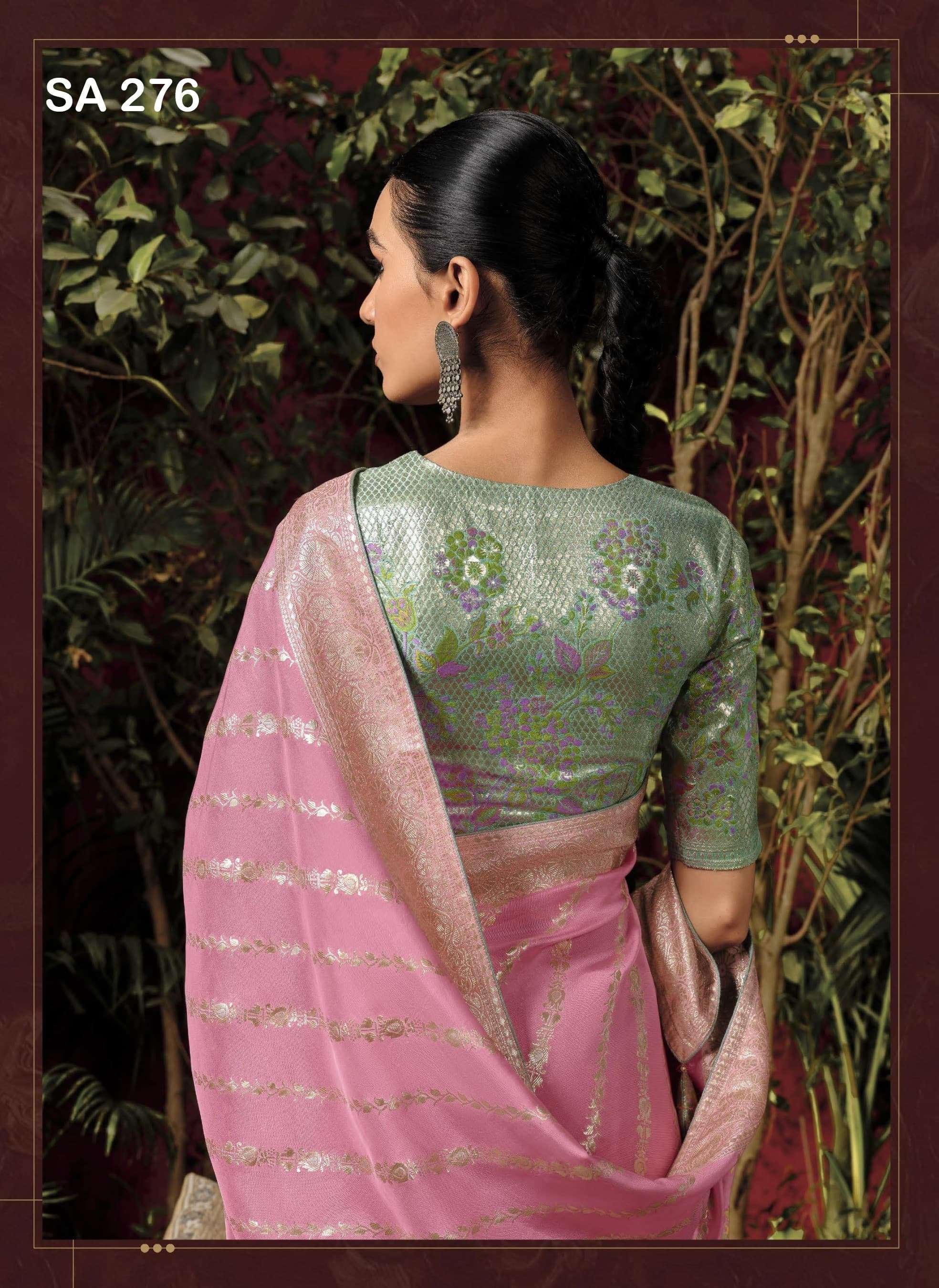 Organza Saree with Zari Weaving Border, Anokhi Jaal Design and Digital Print – Festive Wear for Women