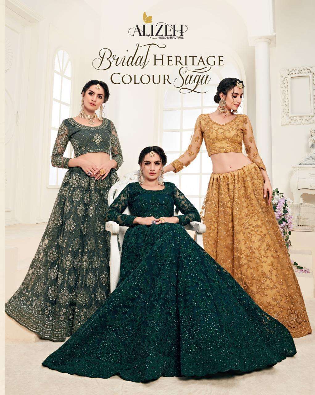 Alizeh Heritage Designer Bridal Wear Lehenga Choli main image 1