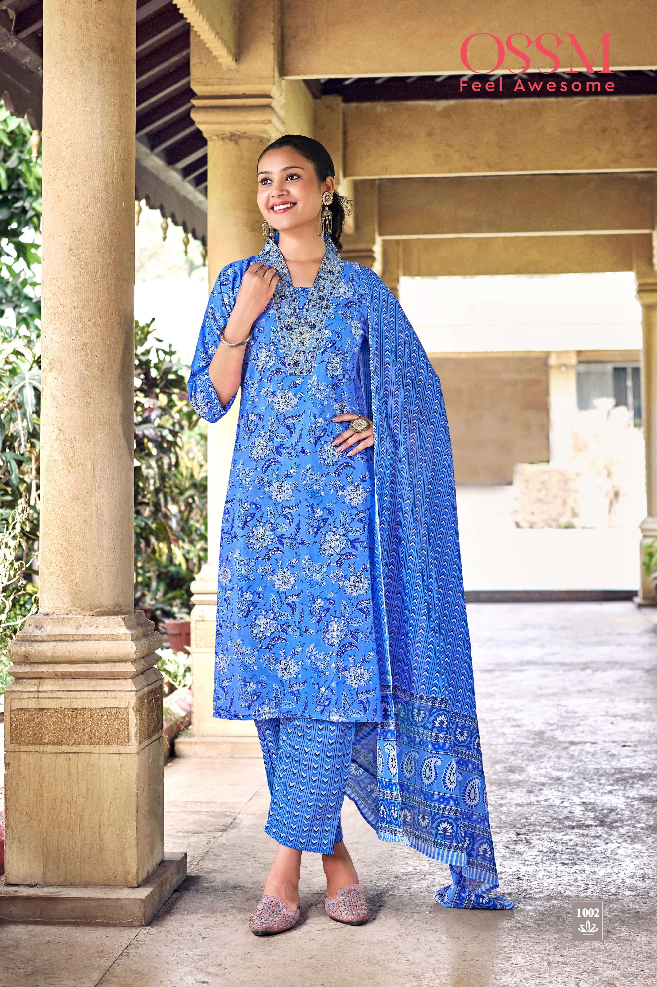 OSSM MALHAR VOL 3 DESGNER KURTIES COLLECTION