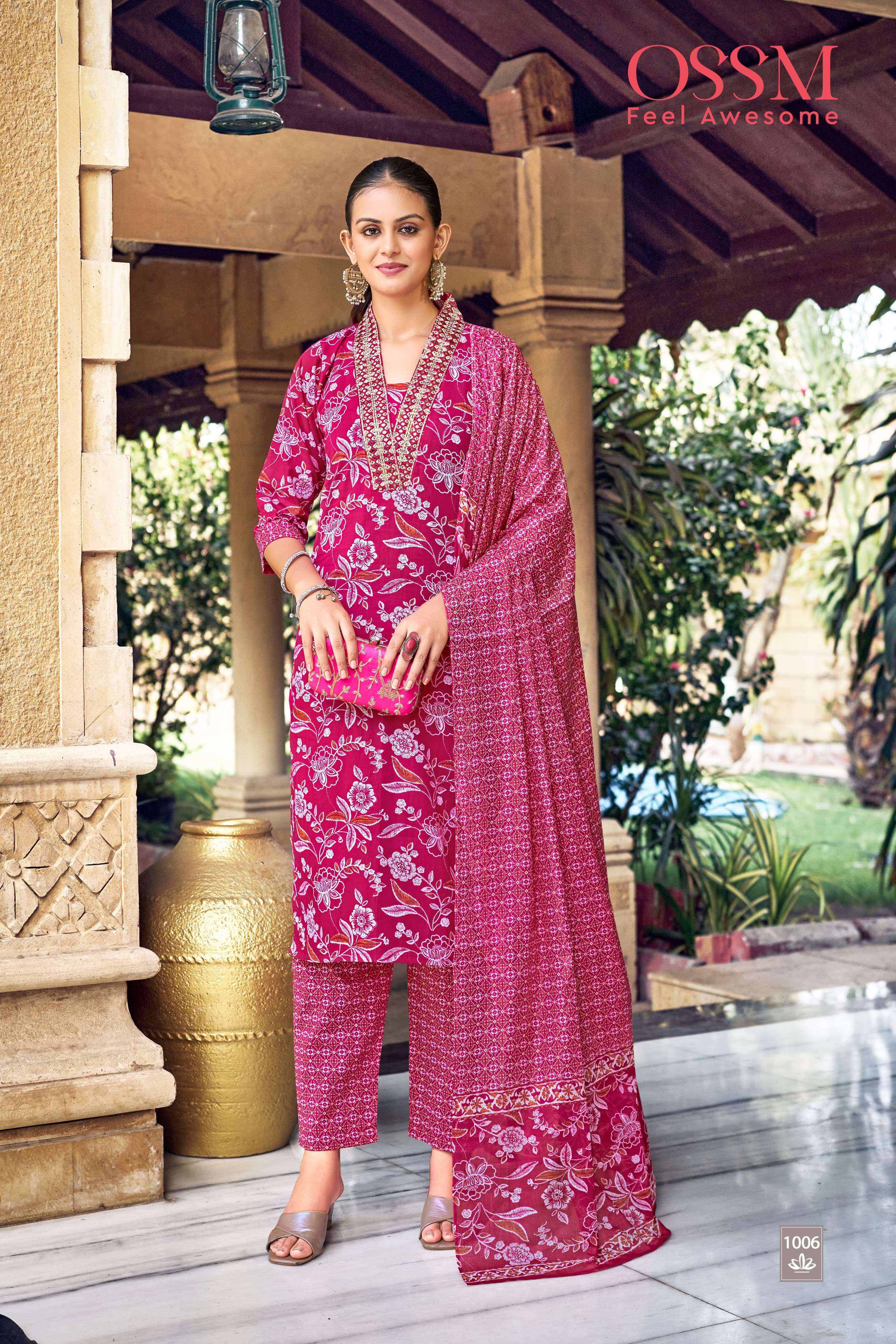 OSSM MALHAR VOL 3 DESGNER KURTIES COLLECTION