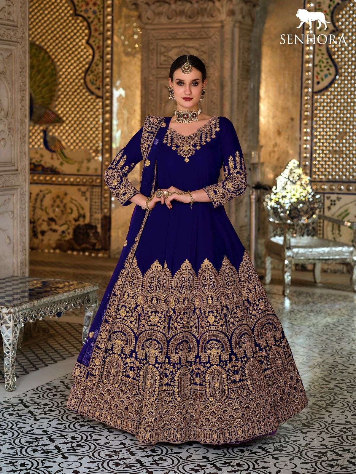 Dulhan long dress hotsell