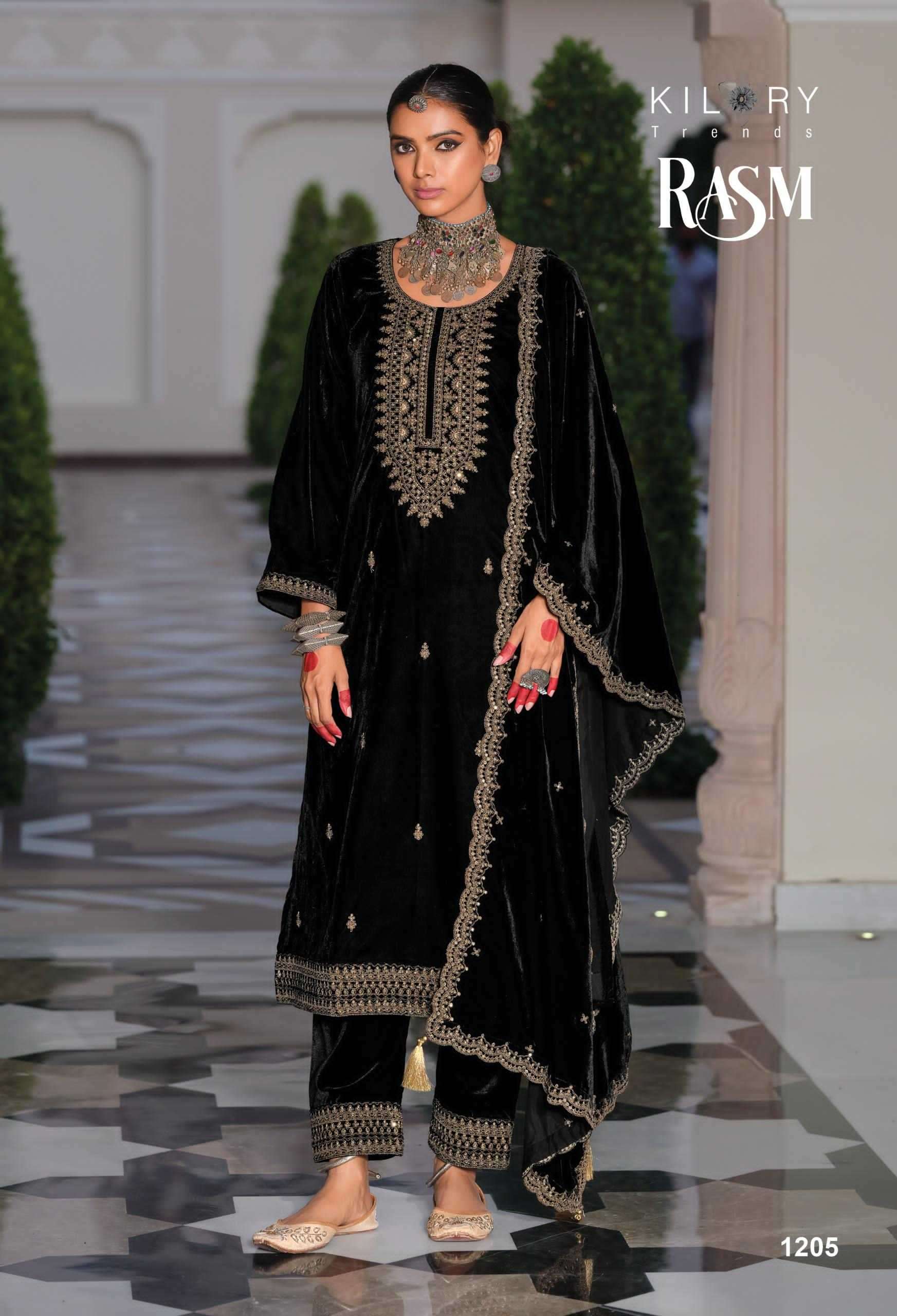 KILORY TRENDS RASM PREMIUM VELVET SUITS