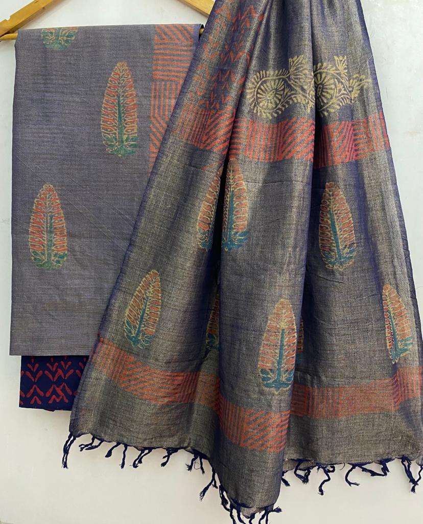 Shri Balaji Emporium 9979 Handloom Khadi Cotton Suit Material Fabric